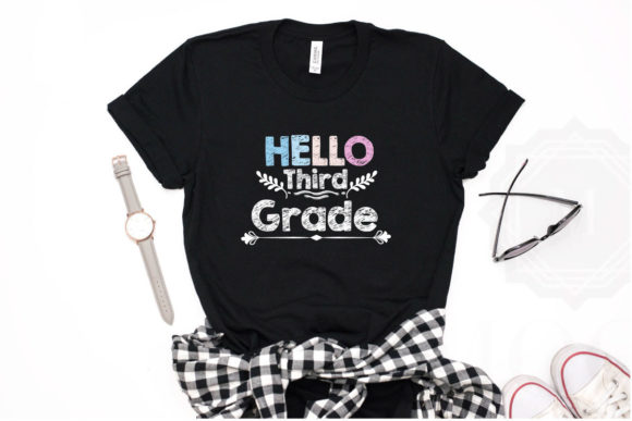 Download BACK to SCHOOL THIRD GRAD T-SHIRT DESIGN - Premium Resources