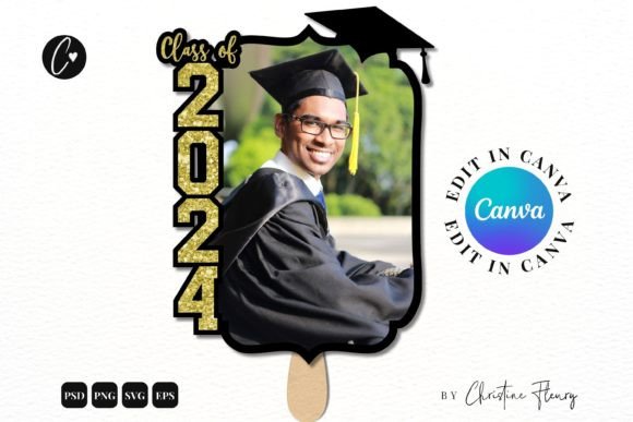 Download Graduation Paddle Fan Template - Paddle fan template Collection