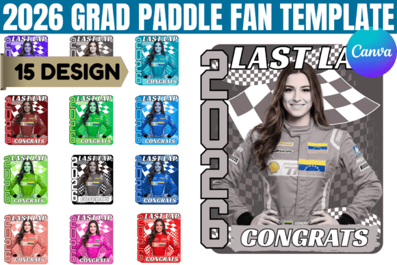 Download 2026 Grad Paddle Fan Template - Paddle fan template Collection