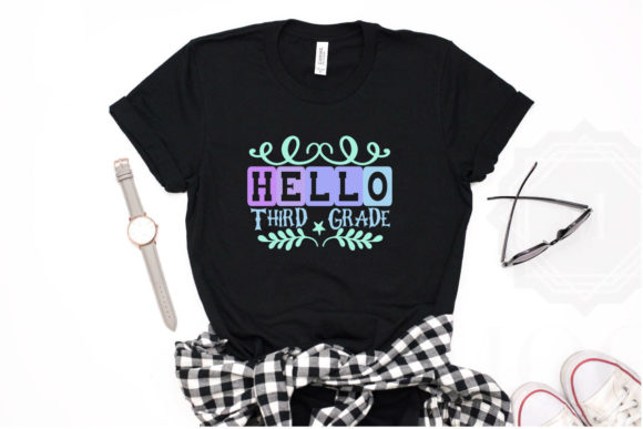 Download BACK to SCHOOL THIRD GRAD T-SHIRT DESIGN - Premium Resources