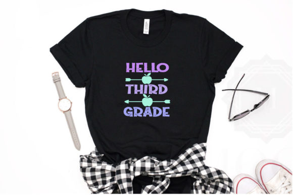 Download BACK to SCHOOL THIRD GRAD T-SHIRT DESIGN - Premium Resources